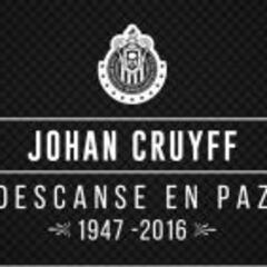 Chivas y Liga MX se unen al luto por fallecimiento de Johan Cruyff