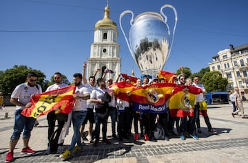 Así está Kiev el día de la final de Champions League