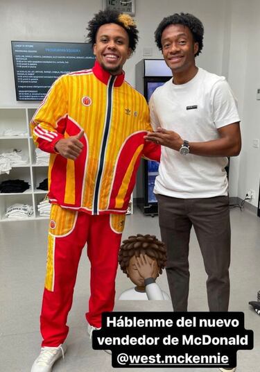 Juan Cuadrado deja ver el plan de entrenamiento de la Juventus