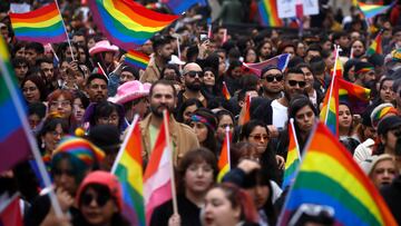 Santiago, 25 de junio de 2023
El Movilh realiza la XXIII Marcha del Orgullo, teniendo como demandas centrales la reforma a la Ley Zamudio y la creación de una institucionalidad antidiscriminatoria.
Jonnathan Oyarzun/Aton Chile