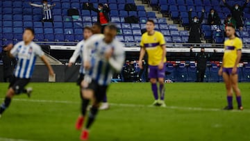 Raúl de Tomás, ante el Almería.