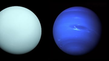 Neptuno y Urano