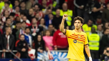 Atlético Madrid fans spit on João Felix’s plaque and set fire to his shirt ahead of his return to the Wanda Metropolitano Stadium for the Barcelona clash.