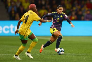 Colombia y Jamaica se enfrentaron por los octavos de final del Mundial Femenino de Australia - Nueva Zelanda 2023 en el AAMI Park de Melbourne. 