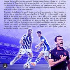 Guevara: “Espero que mi camino vuelva a encontrarse con el de la Real”