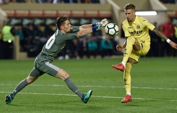 2-2. Samu Castillejo marcó el gol del empate ante la oposición de Luca Zidane.