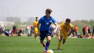 Duelo entre El Salvador Sub-20 y Tigres Sub-20