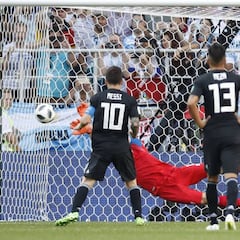 Inexplicable: Messi tiró uno de los peores penaltis que se le recuerdan