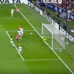 Alaba estalló contra Fran García en el 3-1: vean lo que hizo
