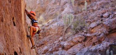 La chilena de 8 años que se alza como gran promesa de la escalada