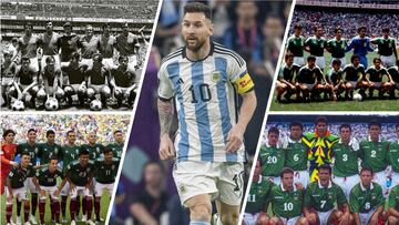 Los mexicanos tiene esta curiosa coincidencia que podría poner como Argentina en el segundo lugar.