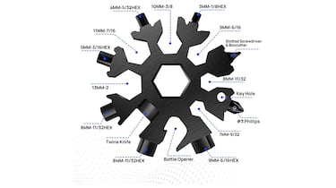 El martillo multifunci¨®n con 12 herramientas para cualquier trabajo