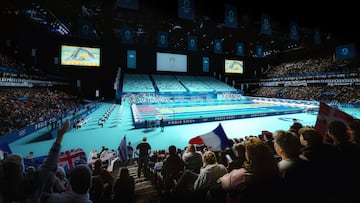 La Défense Arena, piscina Juegos Olímpicos París 2024.