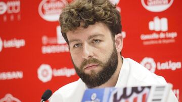 Víctor Moreno en rueda de prensa.