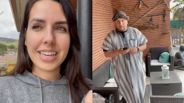 Dice que su marido va a viajar a Marruecos, enseña cómo va y pregunta: “¿Esto es normal?”