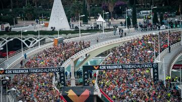 Maratón Valencia agota sus 33.000 dorsales 