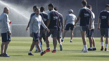 Valverde apostará por Vidal y tiene la duda de Coutinho