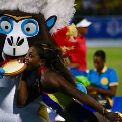 Caterine Ibargüen gana oro de salto largo en Centroamericanos