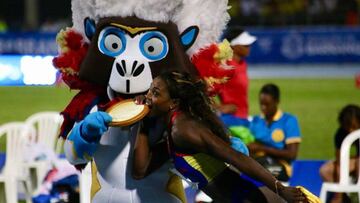 Caterine Ibarg&uuml;en gana el oro en el salto largo en los Juegos Centroamericanos y del Caribe Barranquilla 2018. Este mi&eacute;rcoles competir&aacute; en el salto triple.