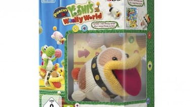 Así es el pack del amiibo de Poochy más Yoshi’s Woolly World