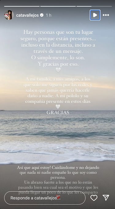 Cata Vallejos cierra la difícil semana que vivió tras el escándalo en Avellaneda y deja este mensaje