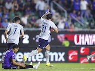 during the 12th round match between Mazatlan FC and Cruz Azul as part of the Liga BBVA MX Varonil, Torneo Clausura 2026 at El Encanto Stadium, on March 20, 2026 in Mazatlan, Sinaloa, Mexico.