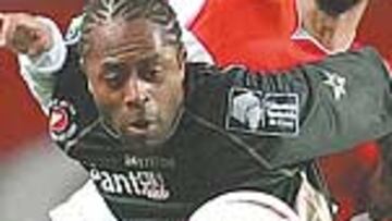 <b>A CONVENCER. </b>Bernard Diomede quiere ser blanquiazul.