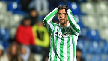 Lo Celso, durante el duelo en República Checa.