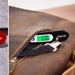 Calcula el peso del equipaje con esta báscula portátil con casi 22.000 valoraciones en Amazon