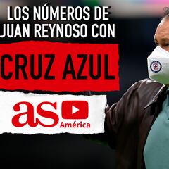 Los números que dejó Juan Reynoso en Cruz Azul