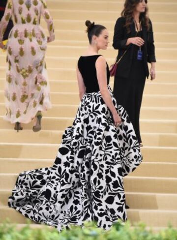 Daisy Ridley en la Met Gala 2017