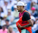 Kyrgios denuncia insultos racistas en Stuttgart