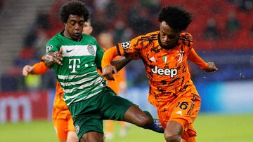 Cuadrado da asistencia en goleada de Juventus por Champions