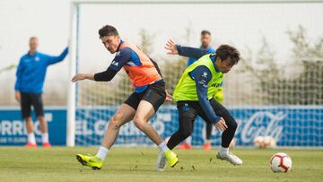 Entrenamiento del Alavés