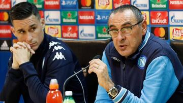 Sarri, sobre el City y Guardiola: "El mejor de Europa entrenado por el mejor del mundo"