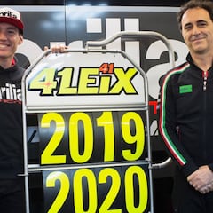 Aleix Espargaró también renueva con Aprilia por dos años