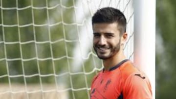 Fran Rico, durante la entrevista.