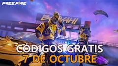 Free Fire | Códigos de hoy lunes 7 de octubre de 2024: recompensas gratis