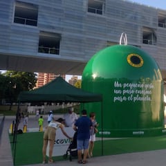 En Benidorm está el contenedor de vidrio más grande del mundo