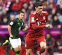 Lewandowski supera a Pizarro como máximo goleador extranjero de la Bundesliga
