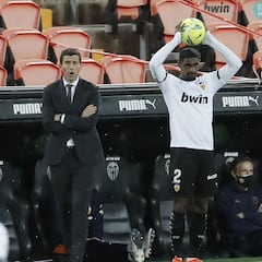 Correia se asienta en el lateral y resurge con Javi Gracia