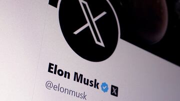 FILE PHOTO: Elon Musk 's X account is seen in this illustration taken, July 24, 2023. REUTERS/Dado Ruvic/Illustration/File Photo