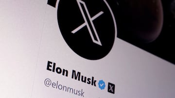 FILE PHOTO: Elon Musk 's X account is seen in this illustration taken, July 24, 2023. REUTERS/Dado Ruvic/Illustration/File Photo