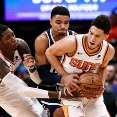 Los Phoenix Suns caen en Denver sin el lesionado Ricky Rubio