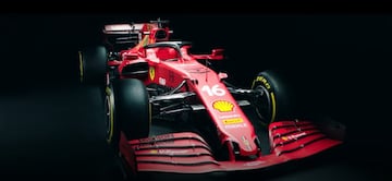 Así es el Ferrari SF21 de Carlos Sainz y Charles Leclerc