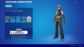 Un vistazo de cerca a la nueva skin Veronika de Fortnite