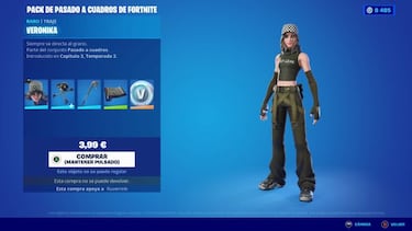Fortnite Temporada 4: Pack de Inicio de Veronika ya disponible