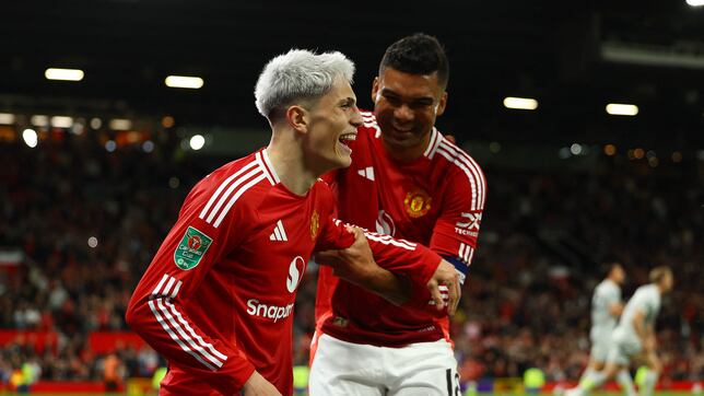 Garnacho: todo al rojo United