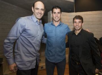 José Javier Hombrados, Javier Bermejo y Alberto Rivera.