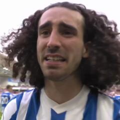 Cucurella rompe a llorar